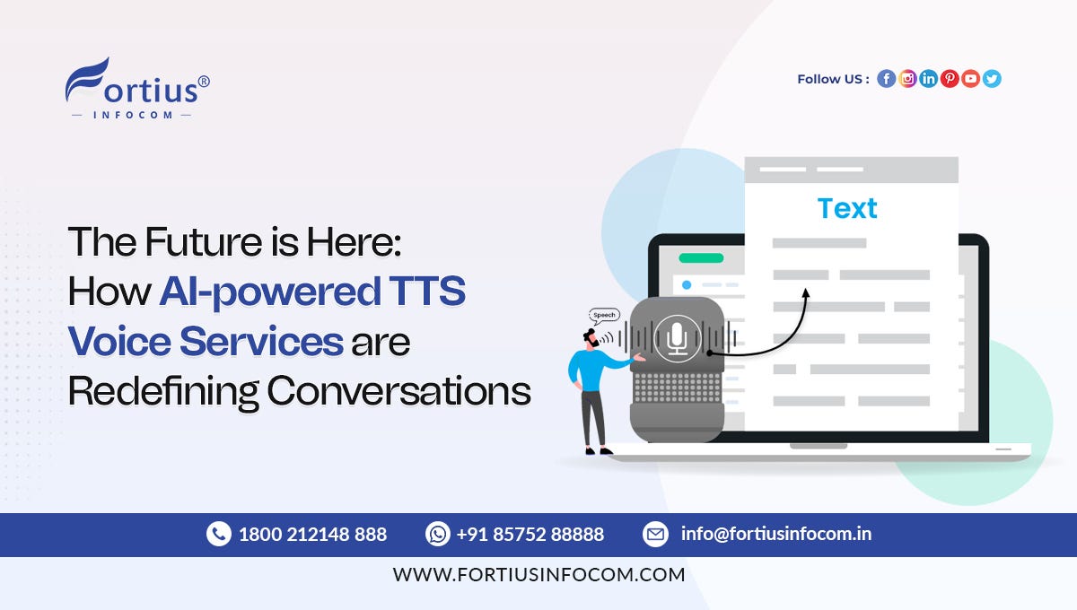 The Future is Here How AIpowered TTS Voice Services are Redefining
