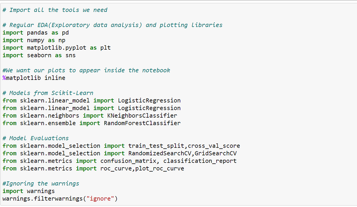 Predicting Heart disease using Machine Learning | by Pulkit Khandelwal ...