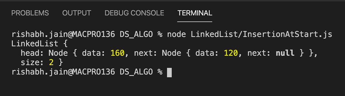 Linked List with JavaScript — Part 1 | by Rishabh Jain | Medium