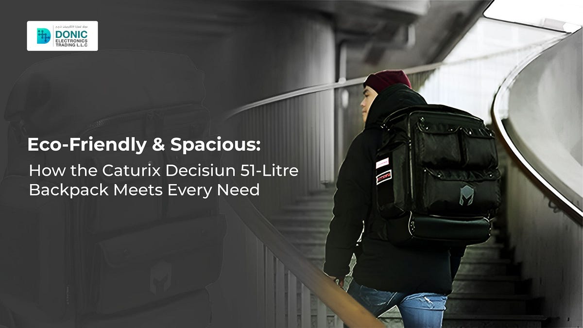 Eco-Friendly and Spacious: How the Caturix Decisiun 51-Litre Backpack ...