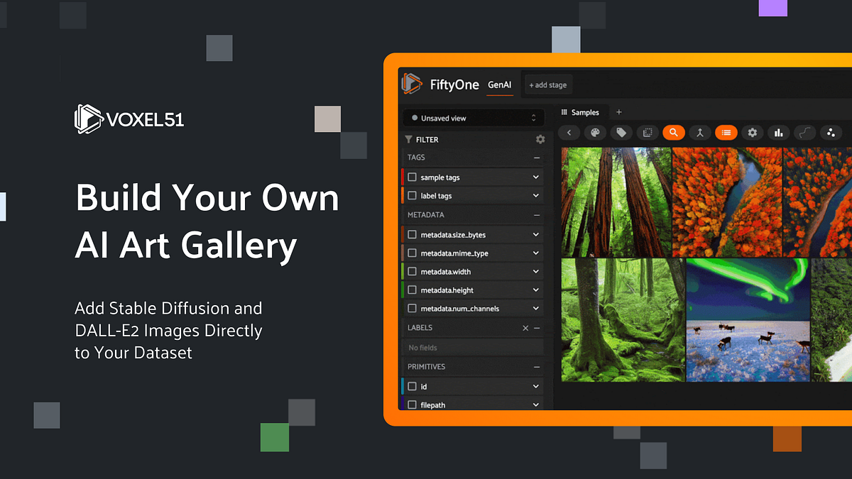 Build Your Own AI Art Gallery. Add Stable Diffusion and DALL-E2 Images ...