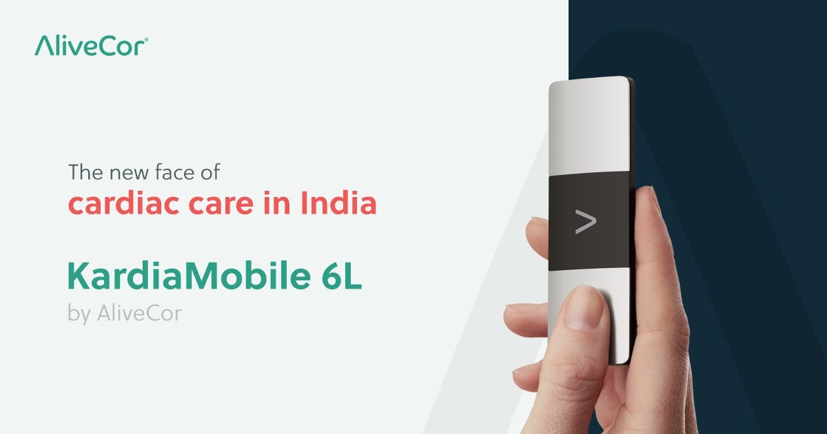 AliveCor Kardia Mobile 6L  6 Lead ECG Device in India