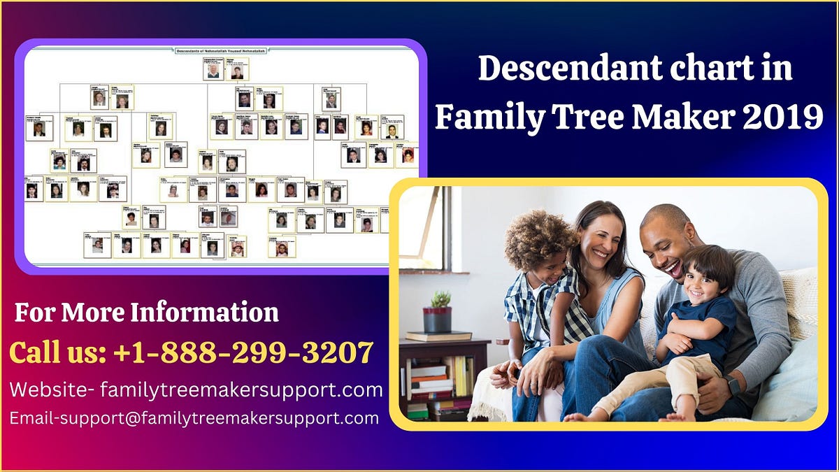 Descendant chart in Family Tree Maker 2019 Kavinsmith Medium