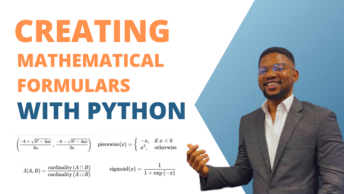 Google’s Latexify: Crafting Mathematical Formulas the Pythonic Way | by ...