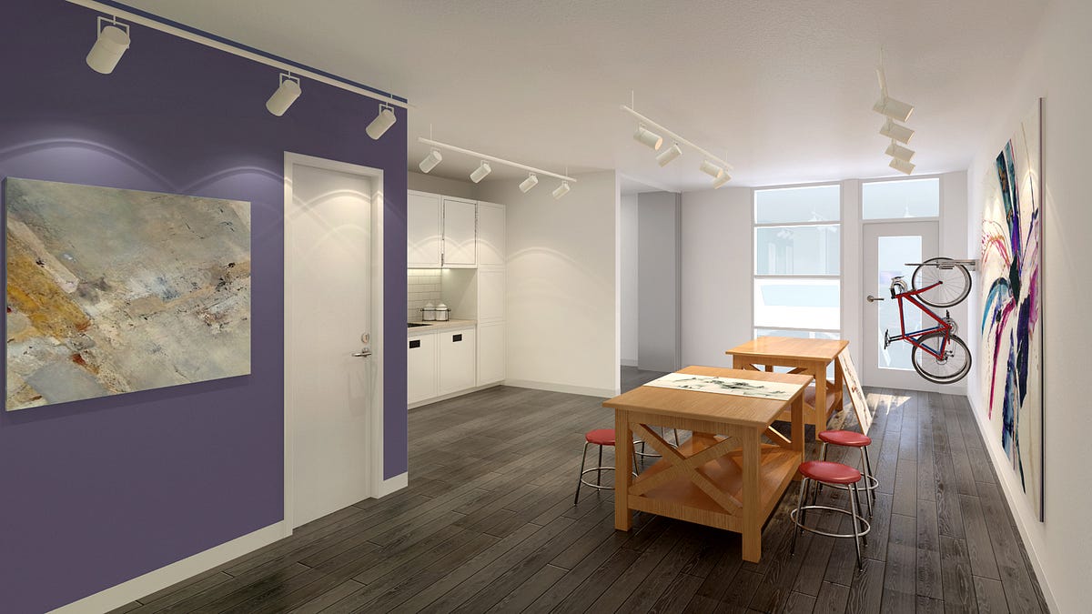 Our new Units design, apartments designed for group of friends to live