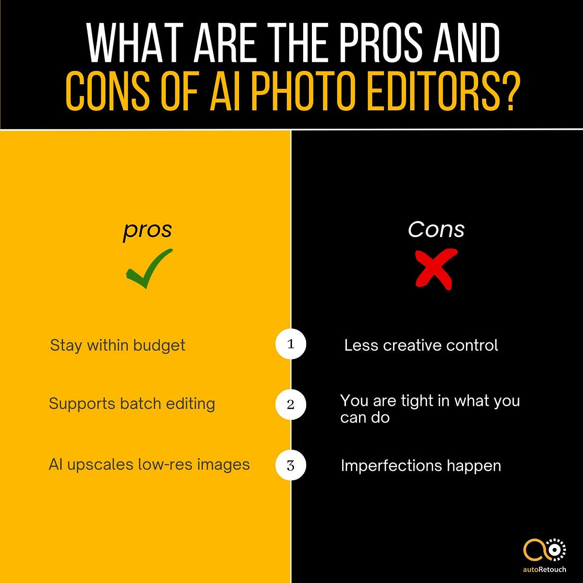 The Pros and Cons of AI Photo Editors by ft zohu Medium