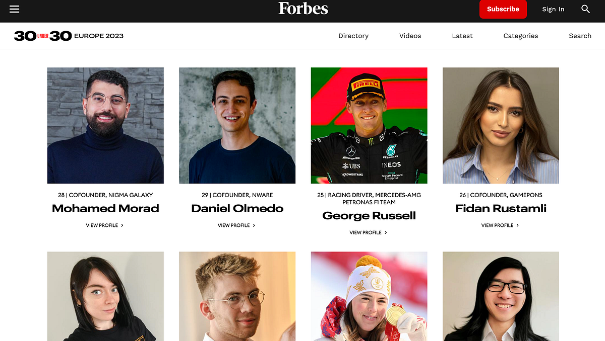 Forbes 30 Under 30 Europe 2023 I Am Thrilled To Share That I Have forbes-30-under-30-europe-2023-i-am-thrilled-to-share-that-i-have