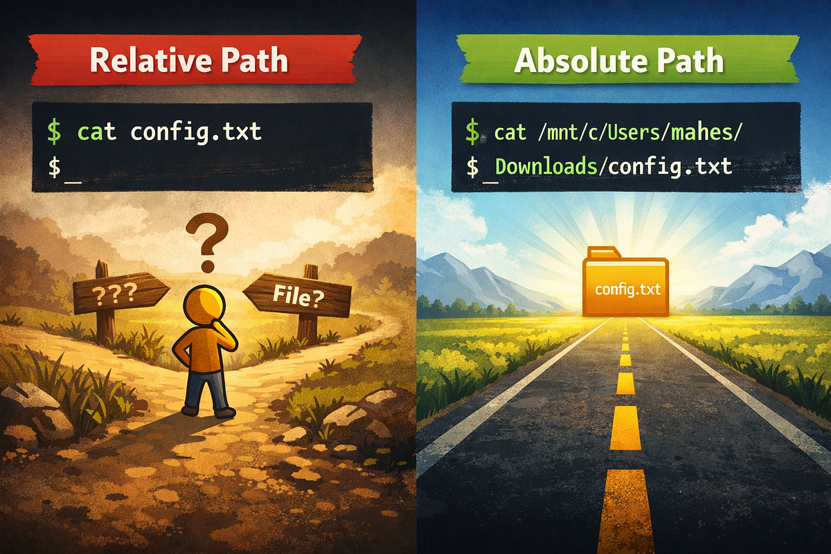 Relative vs Absolute Paths in Linux: The Difference That Breaks Scripts ...