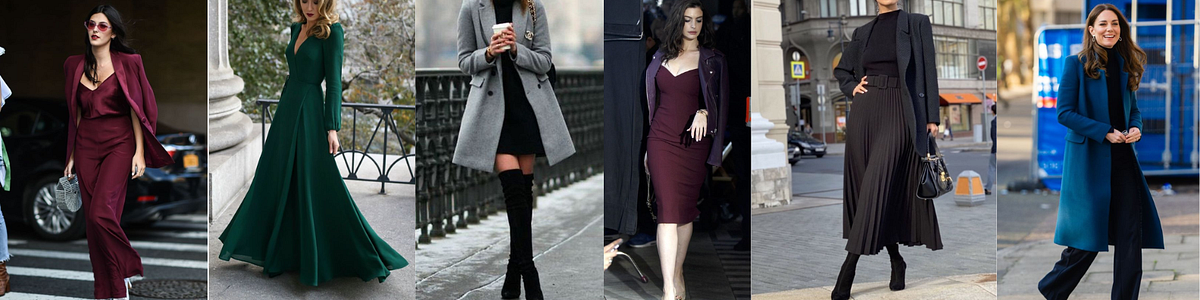Deep & Elegant: Top 5 Winter Outfits for Dark Winters | by Elegance4Ever