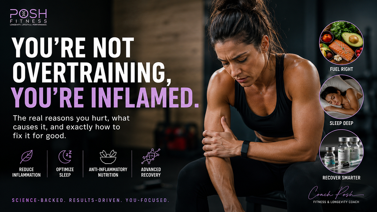 Your “Overtraining” Might Actually Be Inflammation in Disguise