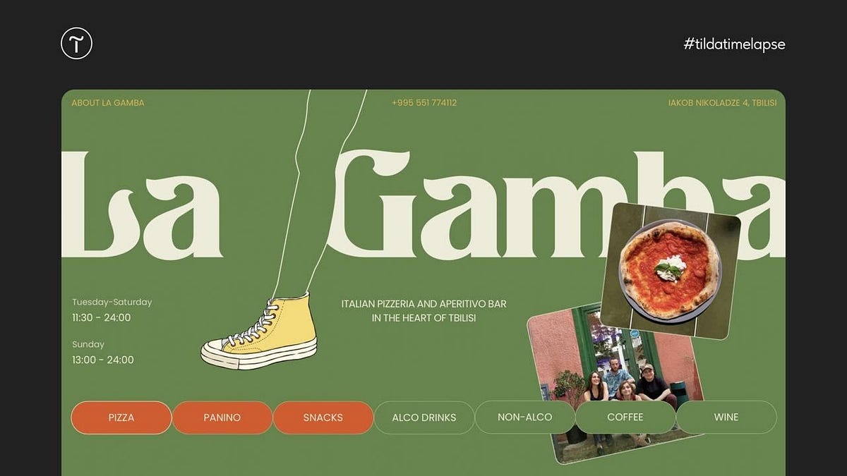 Tilda Website Timelapse | Web Design Inspiration - Tilda Publishing ...