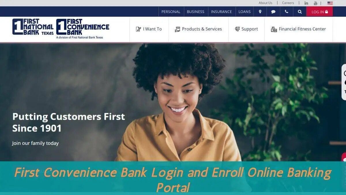 First Convenience Bank Login, Enrollment, Branch/ATM Location, Customer ...