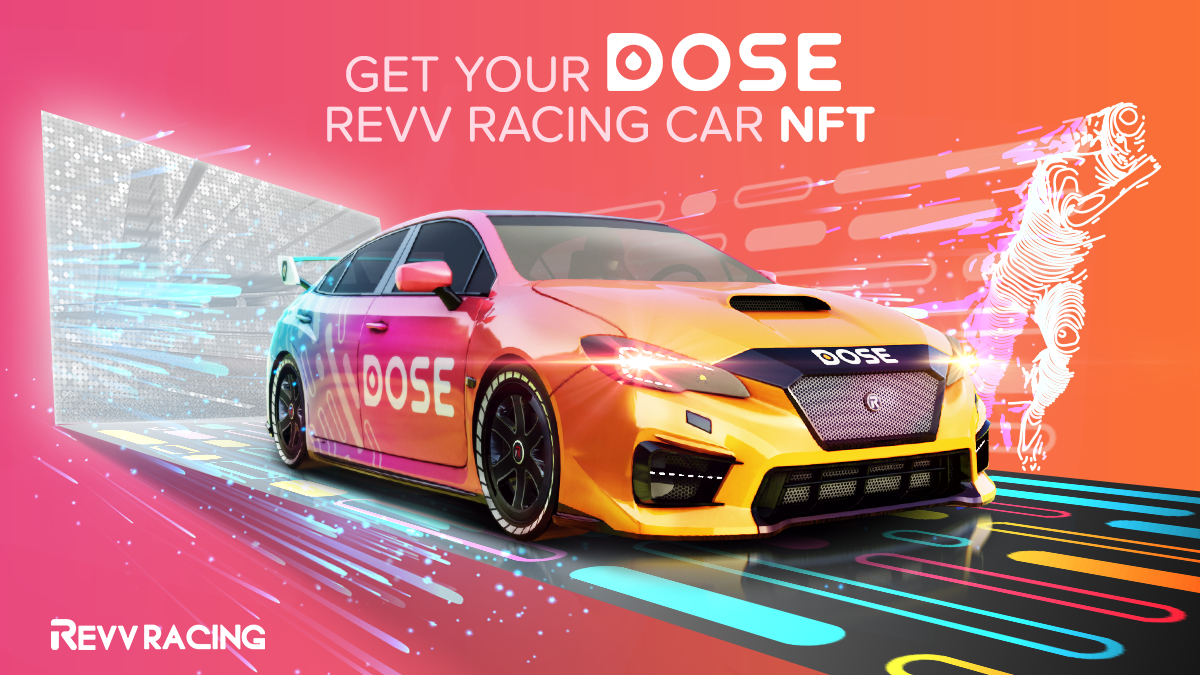 Make your REVV & DOSE work for you — Earn a DOSE-themed REVV Racing car ...