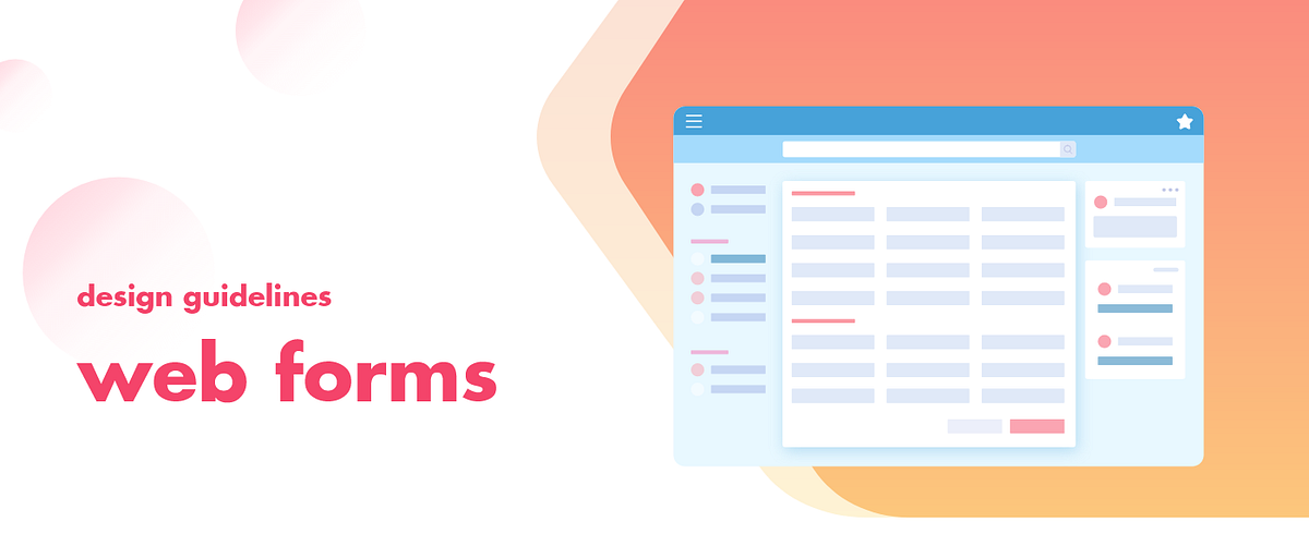 Quick guide for an effective web form design | by Adithya A Nair | Medium