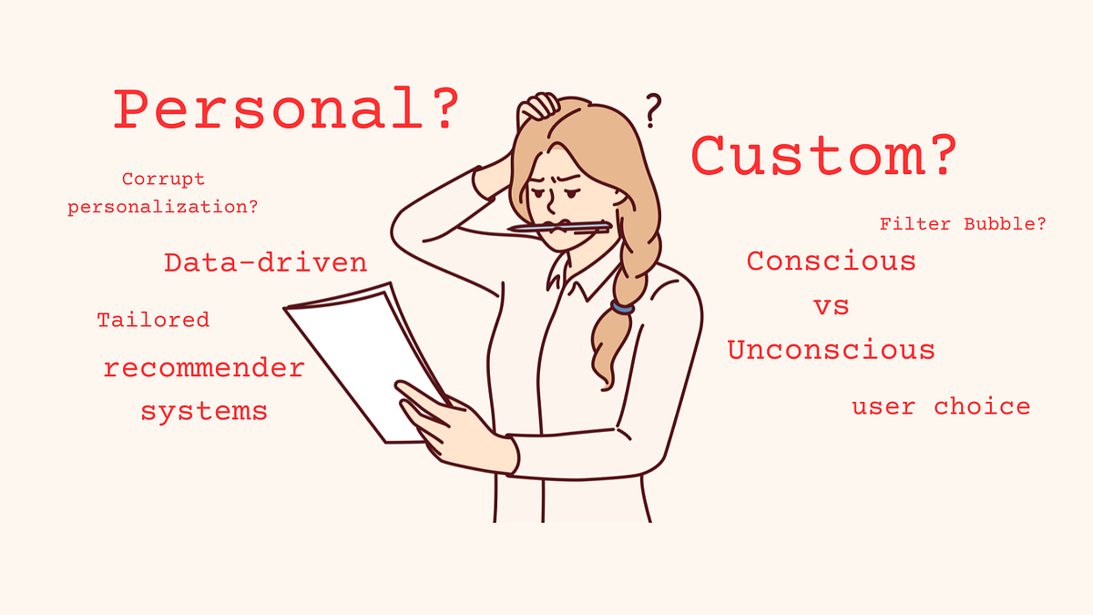 Personalization vs Customization: the misunderstanding between the two