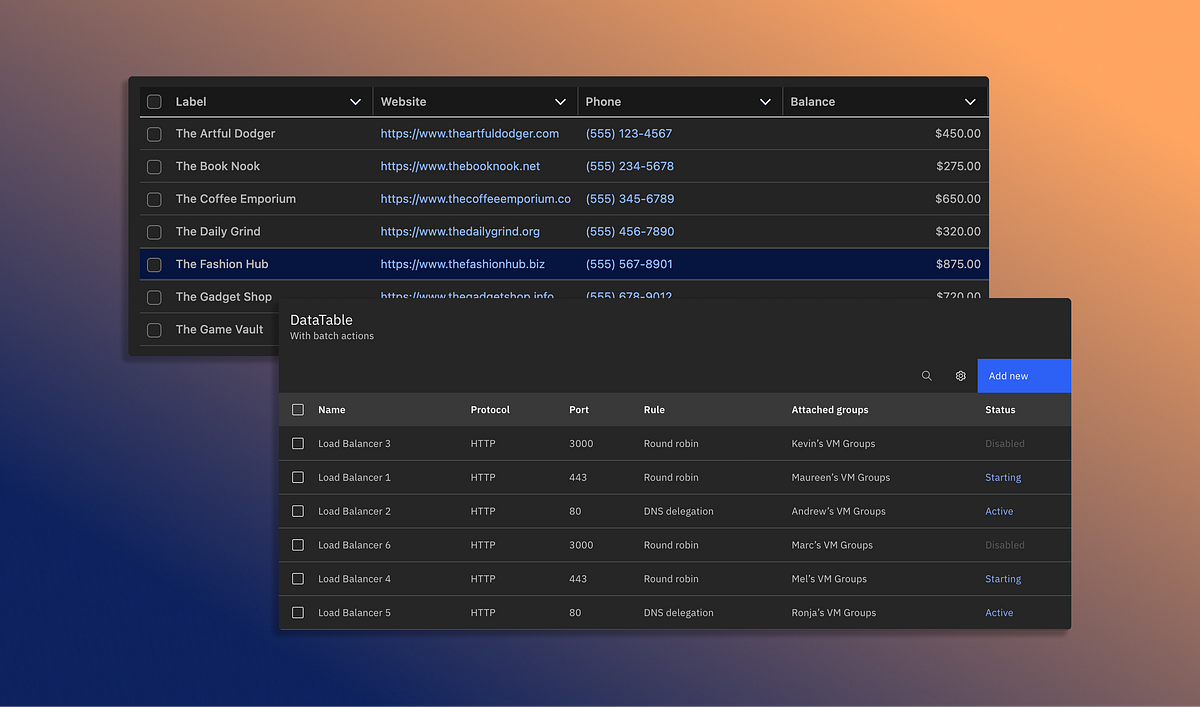 Data tables need to be accessible, too