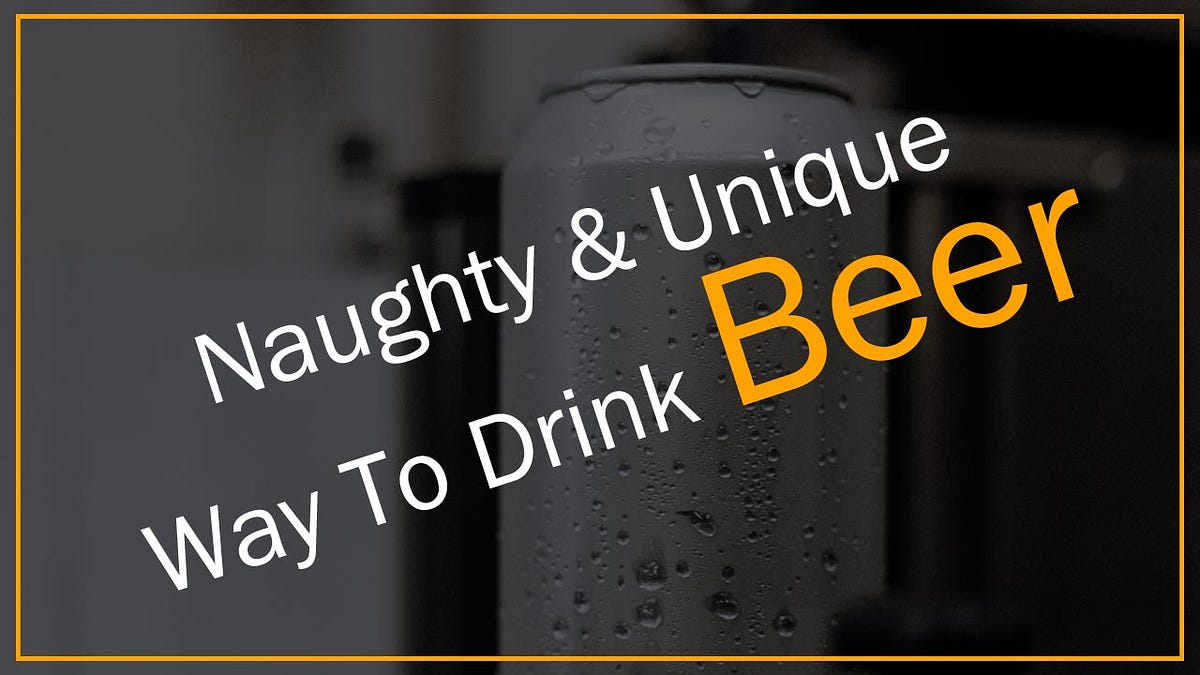 How To Drink Shotgun Beer It’s Really Crazy! BEER BRAND https