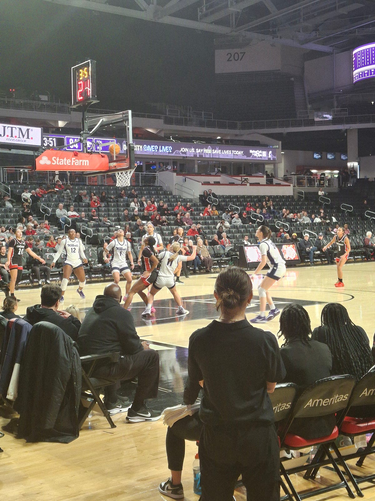 NCAA Women's Basketball: Cincinnati Bearcats vs. #14 Kansas State