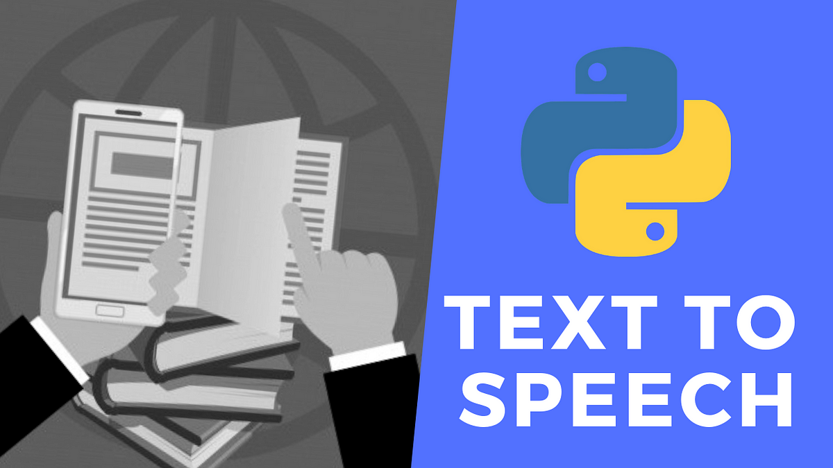 Build A Text To Speech Program Using Python | by randerson112358 | Medium