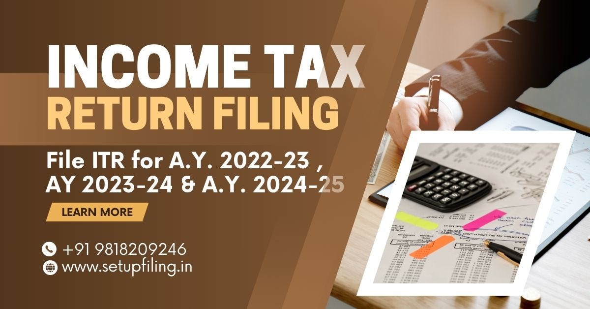 Tax Return Filing for Salaried Employees for A.Y. 202425 in India by Pundareek Pandey