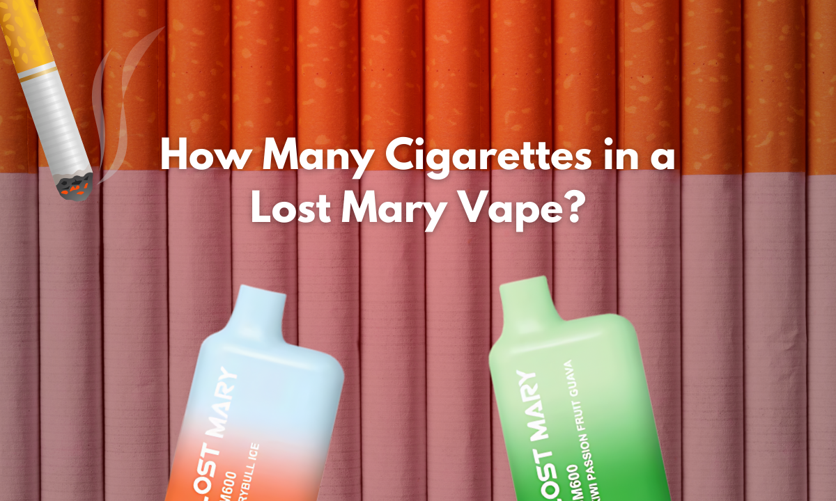 How Many Cigarettes in a Lost Mary Vape? by Golden Vape May, 2024 Medium