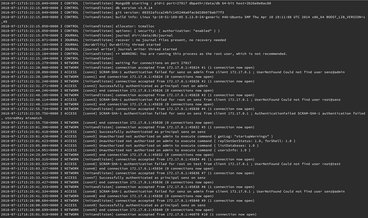 Enable mongodb authentication with docker | by (λx.x)eranga | Effectz ...