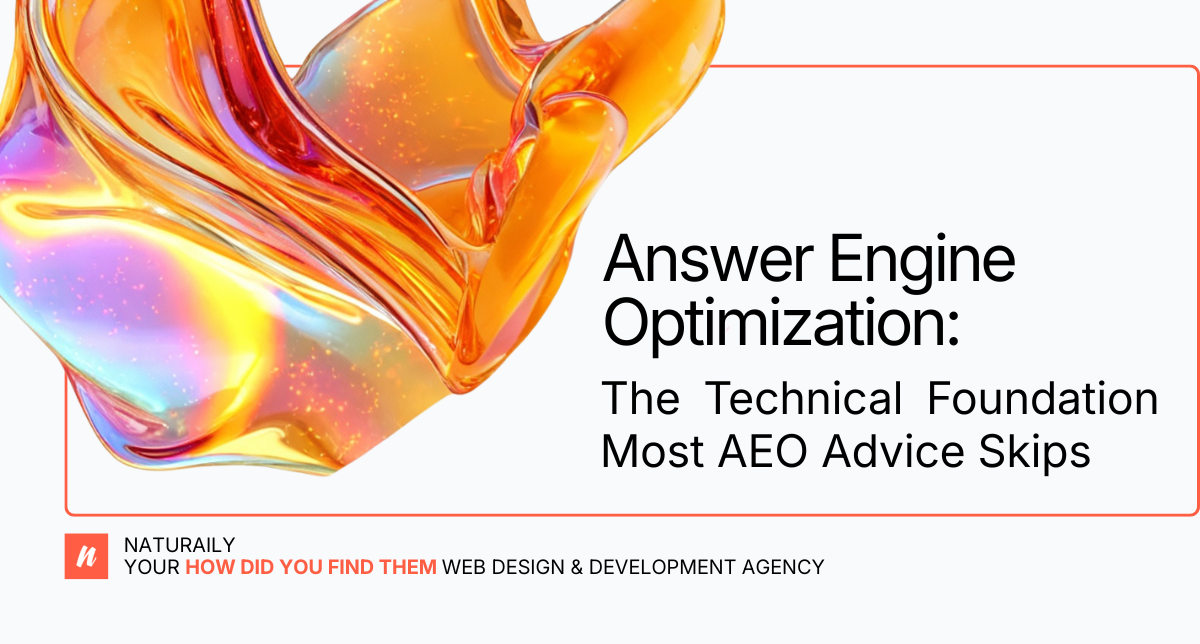 Answer Engine Optimization: The Technical Foundation Most AEO Advice Skips