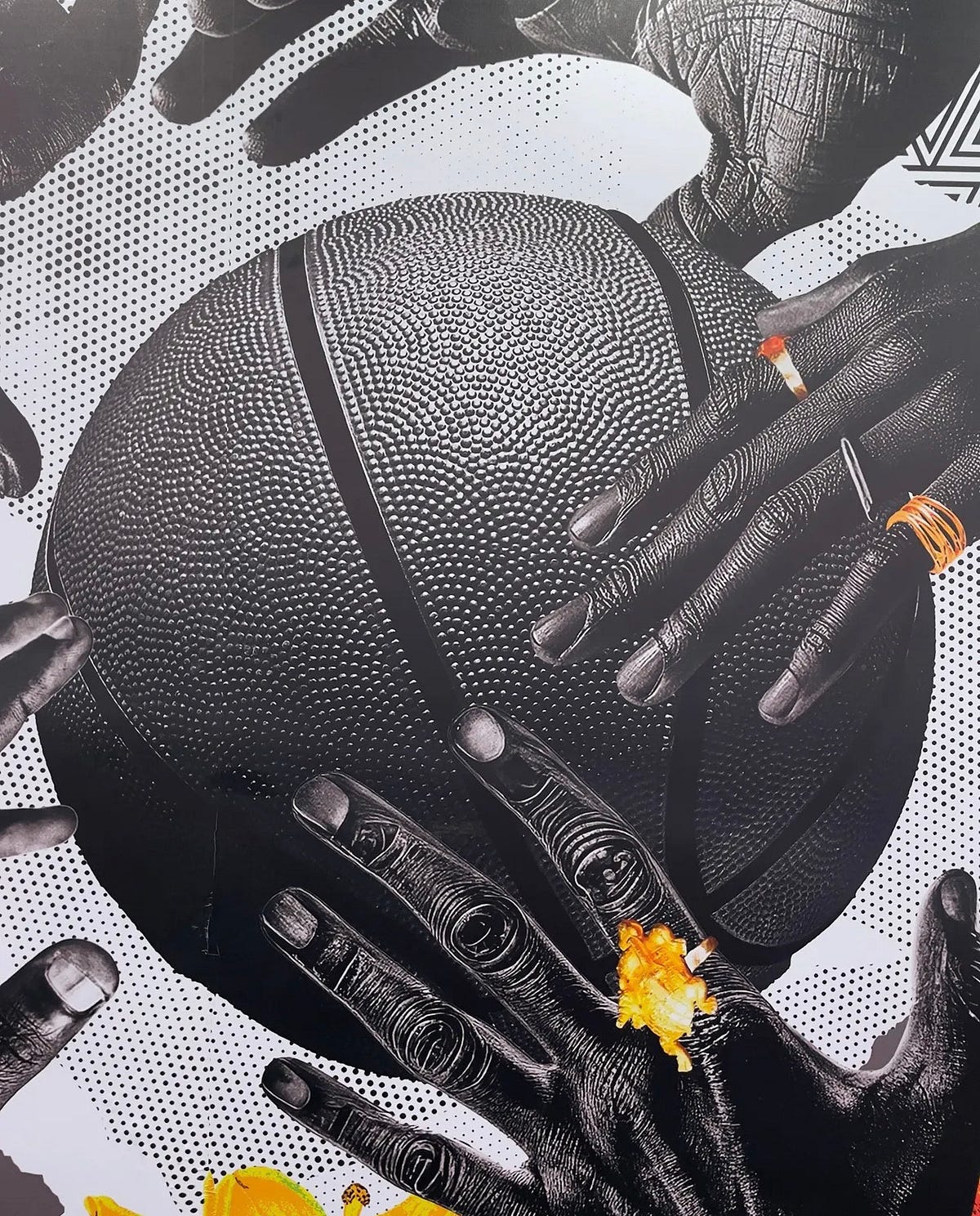 NBA x Art X Lagos: Williams Chechet’s ‘Breaking Barriers’ Steals the ...