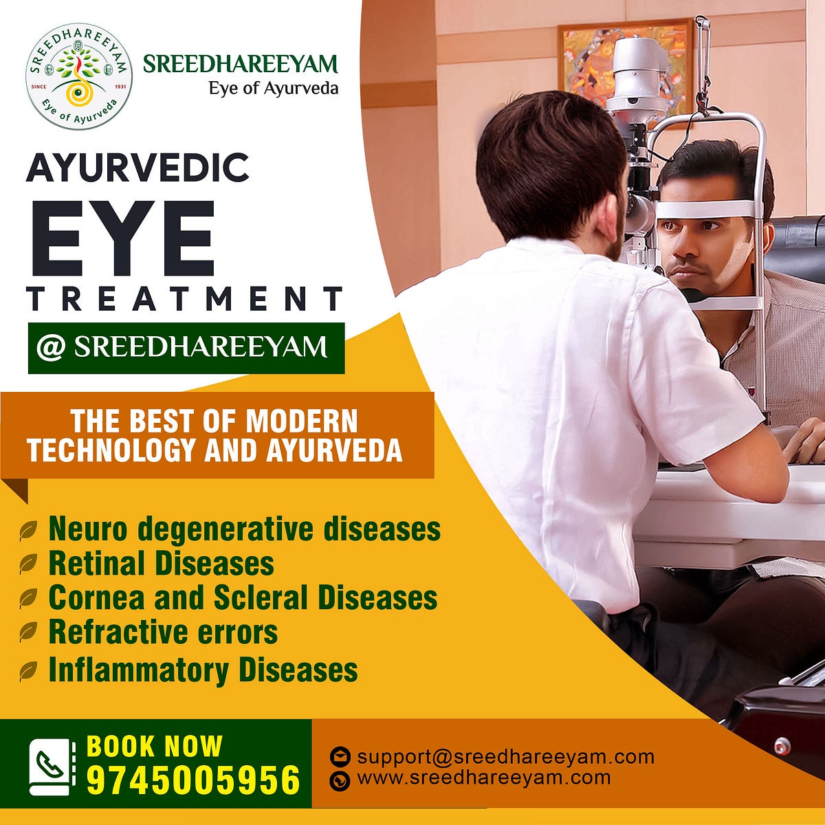 Ayurvedic Eye Treatment at Sreedhareeyam Ayurveda Eye Hospital