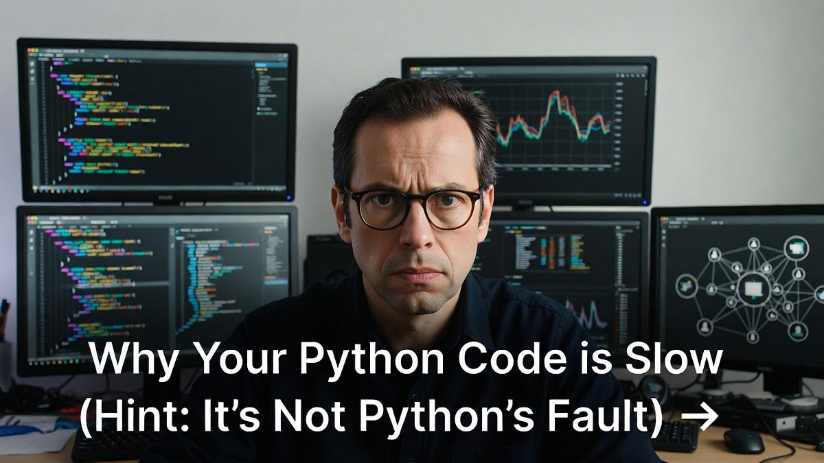 Your Python Code is Slow in 2026. Here’s Why (And its not Python fault ...
