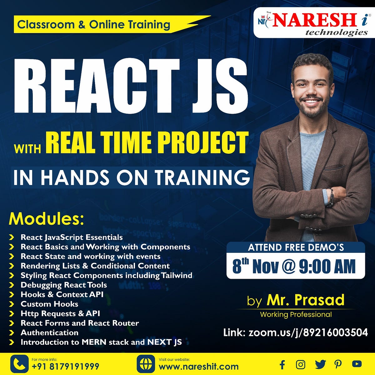 React JS Online Training — Naresh IT - Avinash Nit - Medium