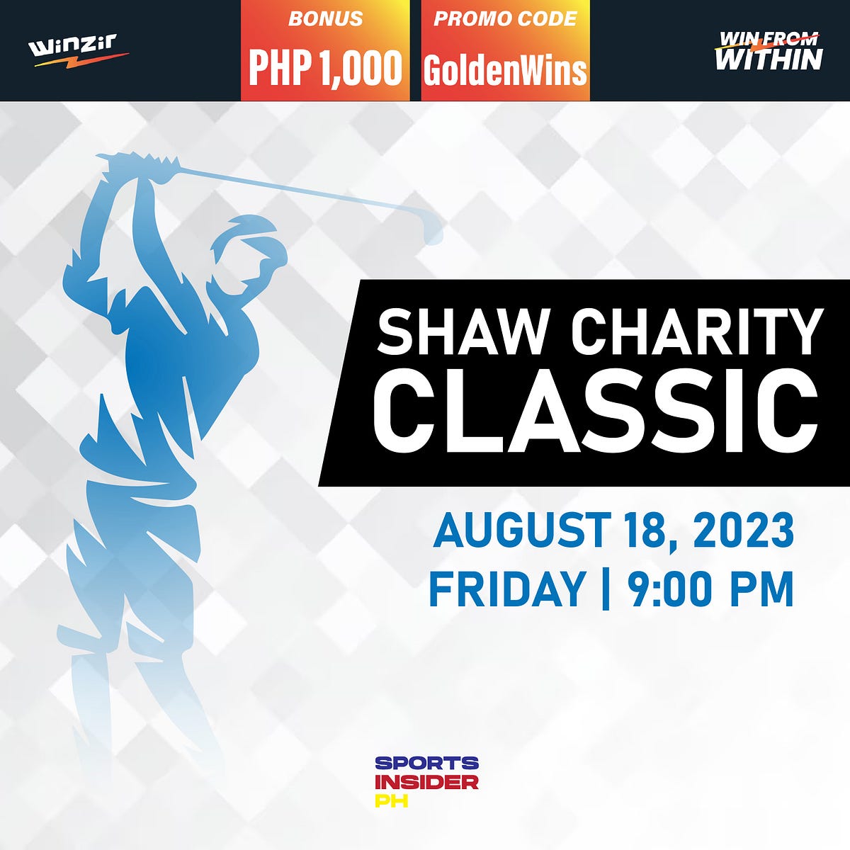 Shaw Charity Classic August 18, 2023 by sportsinsiderph Aug, 2023