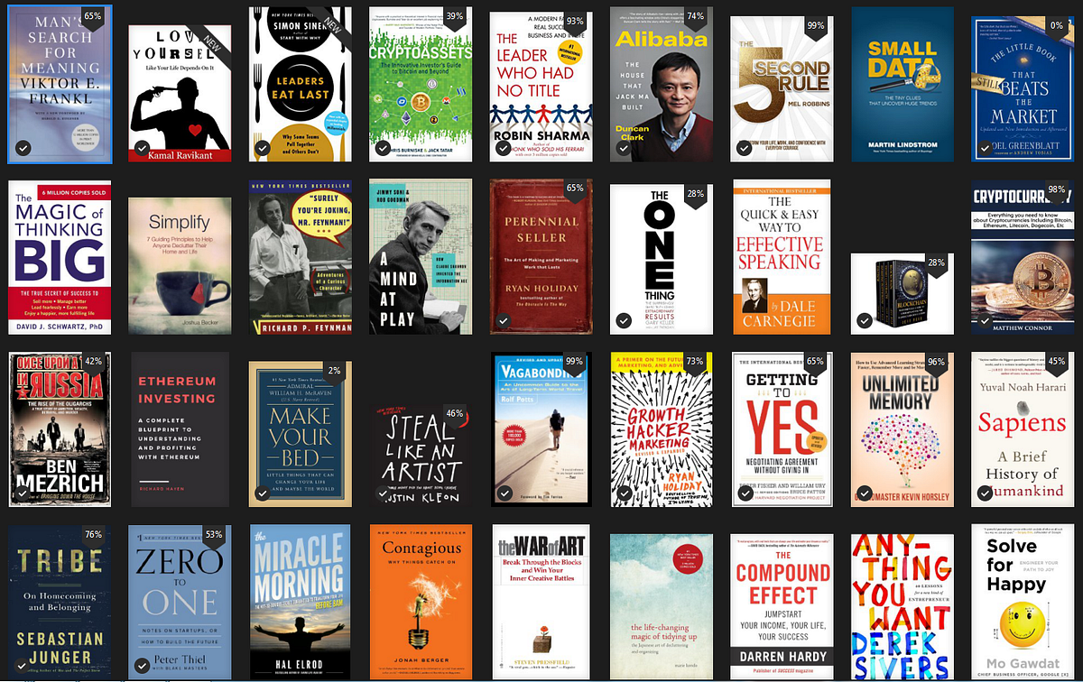 What I learned from reading 52 books in 52 weeks | by Petri | Medium
