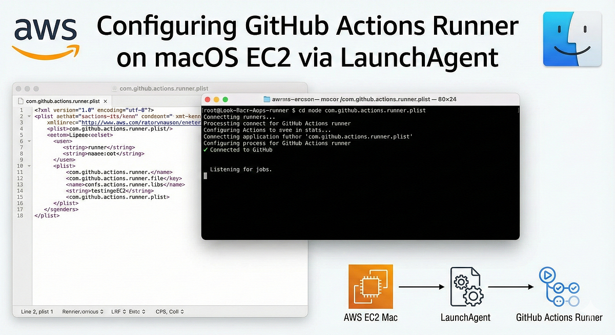 Configure GitHub Actions Runner on macOS Using LaunchAgent (AWS EC2 Mac ...