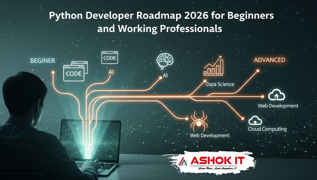 Python Developer Roadmap 2026 for Beginners and Working Professionals ...