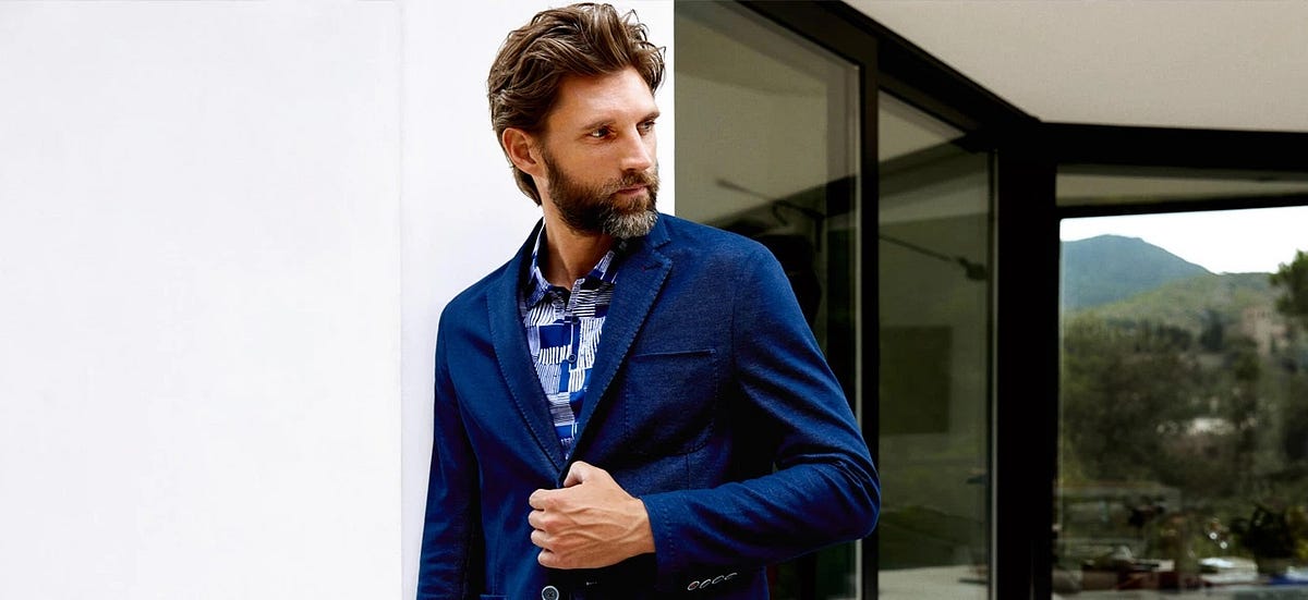 Buy Jack  Jones Sky Blue Slim Fit Blazer for Men Online  Tata CLiQ