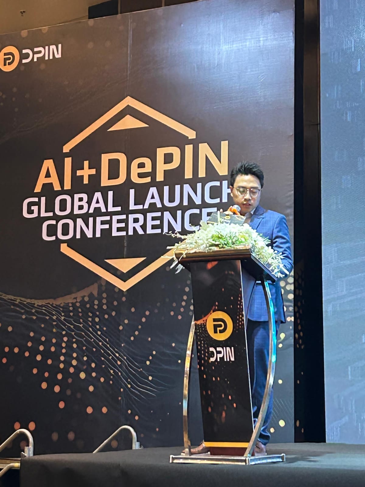 QPin at the AI+DePIN Global Launch Conference