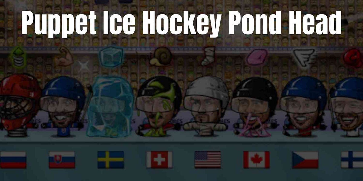 Download Free — Puppet Ice Hockey Pond Head Medium