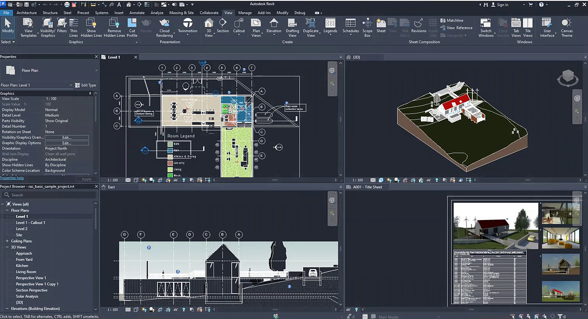 What’s New in Revit 2024. The dark mode in Revit 2024 provides a… by
