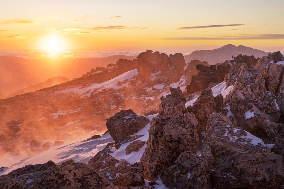 Tombstone Sunrise — All Photos by the author.