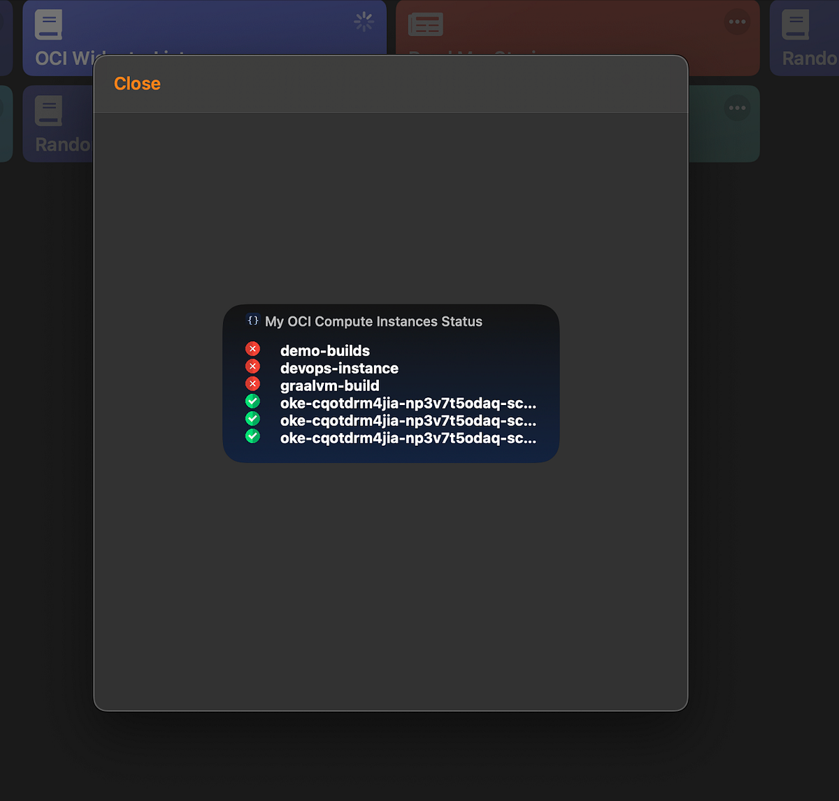 Building a Custom iOS Widget to Monitor Oracle Cloud Infrastructure ...