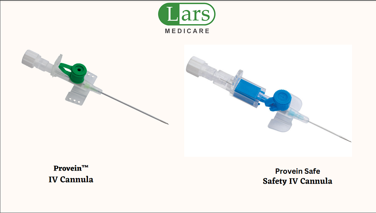 Difference between a safety cannula and IV Cannula lies in their