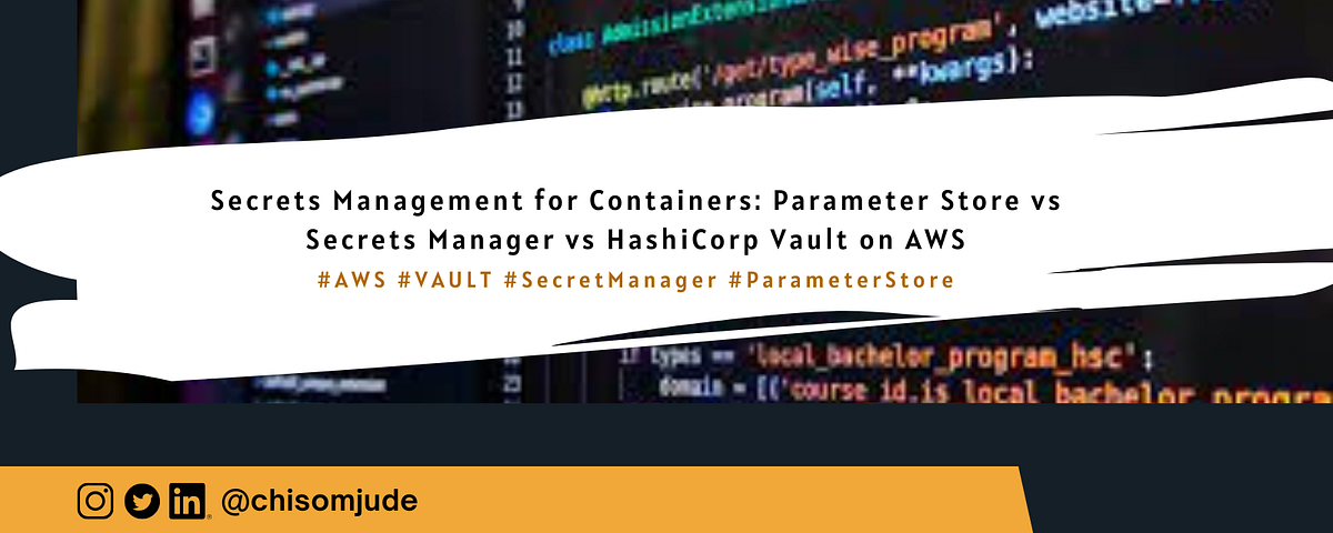 Secrets Management For Containers Parameter Store Vs Secrets Manager secrets-management-for-containers-parameter-store-vs-secrets-manager