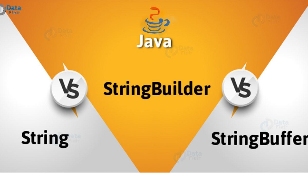 String, StringBuffer, StringBuilder | by Asad Mukhtar | Medium