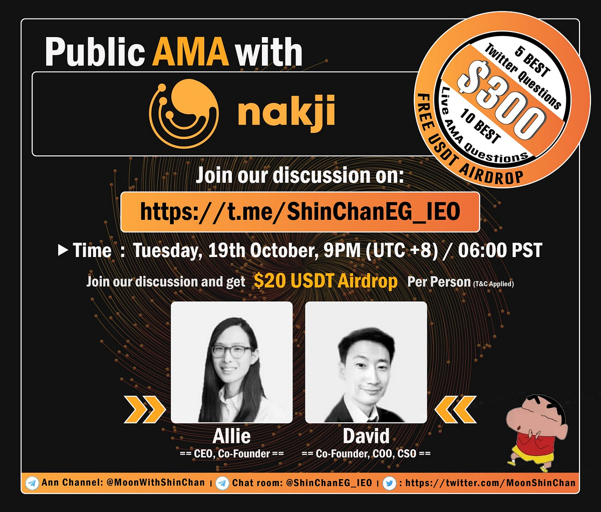 Nakji Network AMA Summary Recap with Shin Chan Community | by  Shinchanieoalerts | Medium