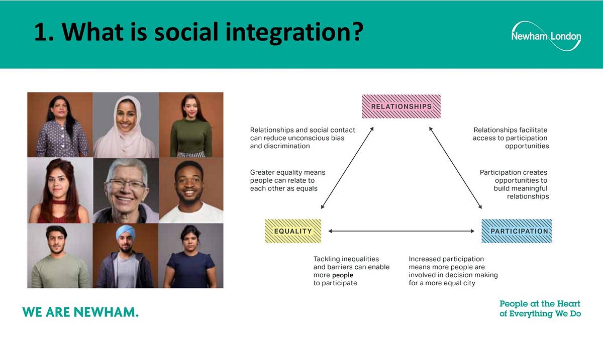 How do we build social integration? by noelito Medium