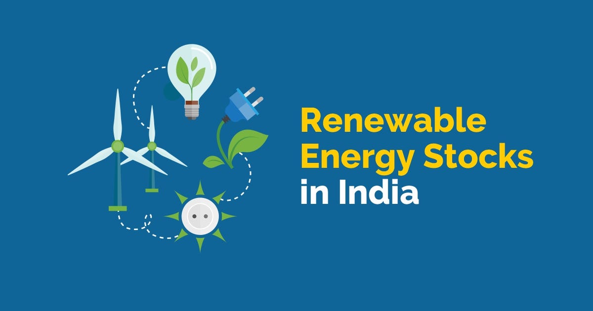 Renewable Energy Stocks. Ladies and gentlemen, gather round… by
