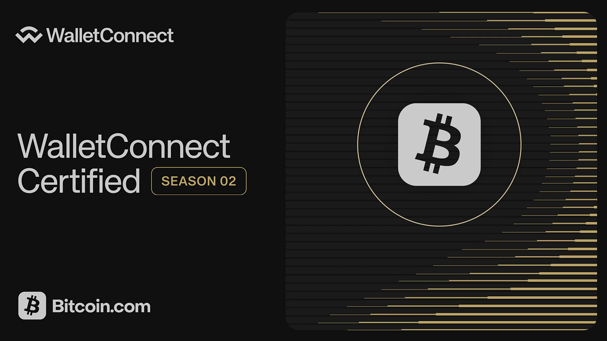 Bitcoin.com Wallet Earns Certified WalletConnect Badge! | By Bitcoin.com