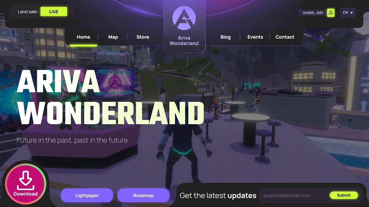 Public Alpha-2 of Ariva Wonderland Released | by Arivacoin | Medium