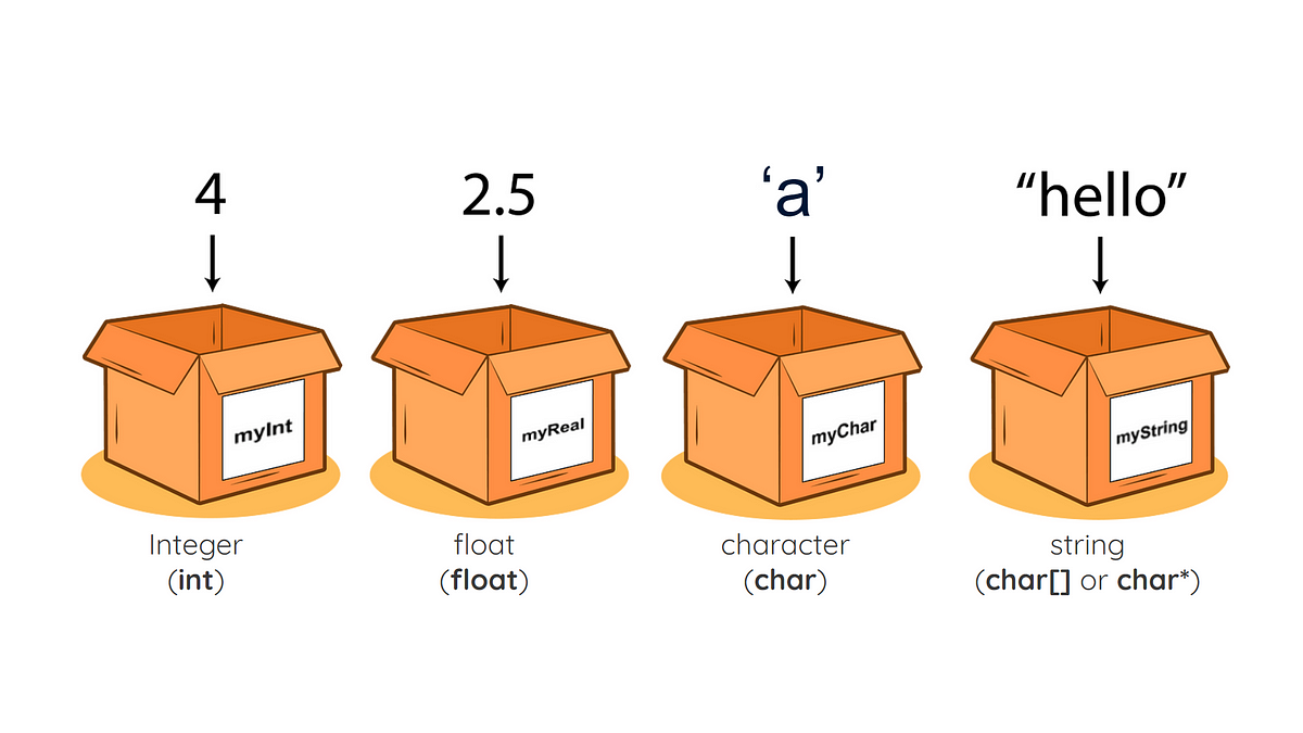 Variables, Data Types, and Format Specifiers in C language | by Milan ...